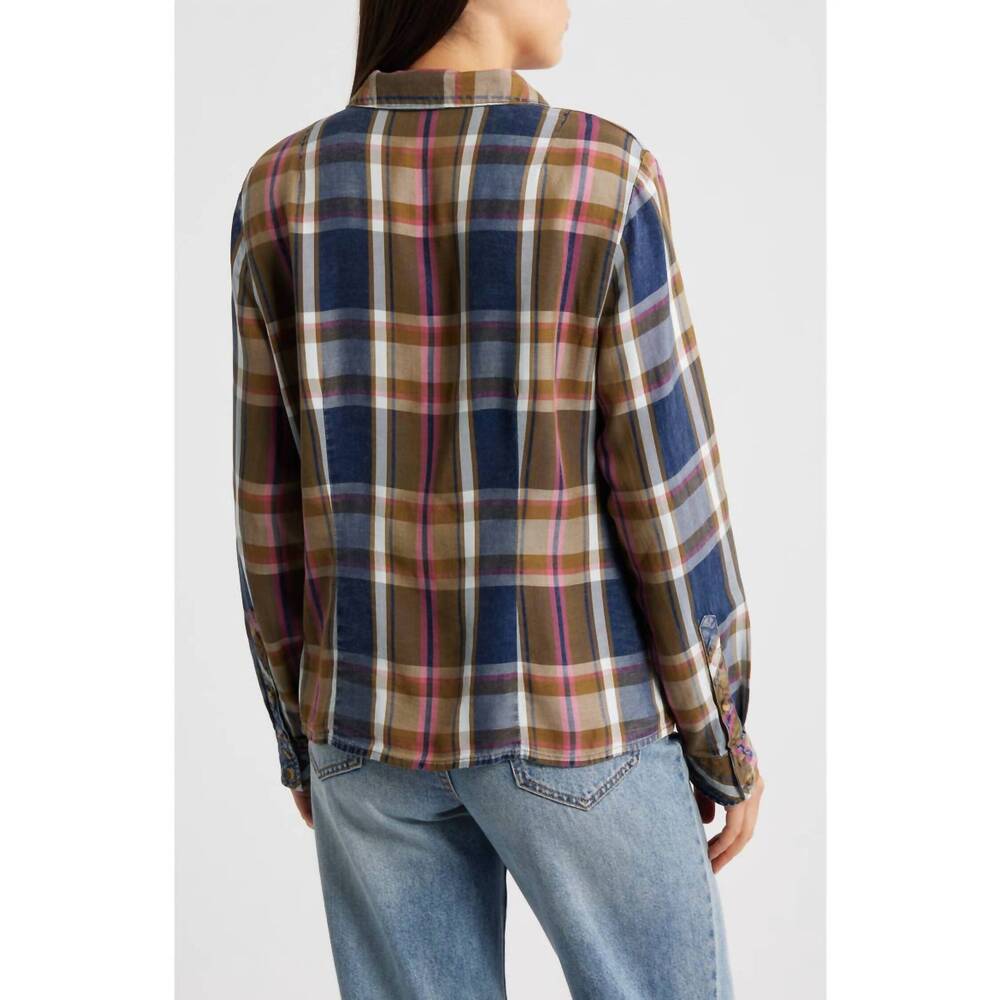 NEW KUT FROM THE KLOTH beatrix button down top in multi - Picture 4 of 4
